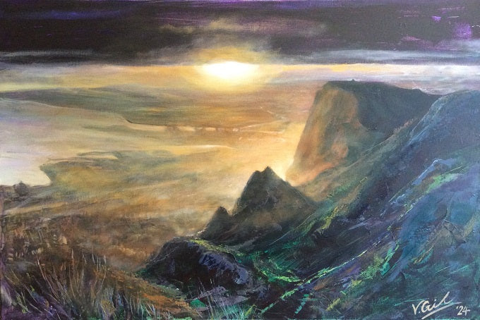 Image of Mist Over Cavehill by Valerie Giannandrea McKeag 