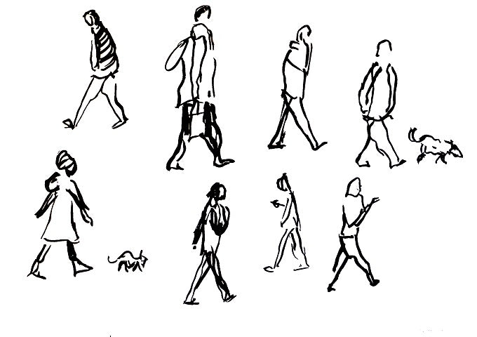 Image of The Pedestrians 10 by Gary Shaw 