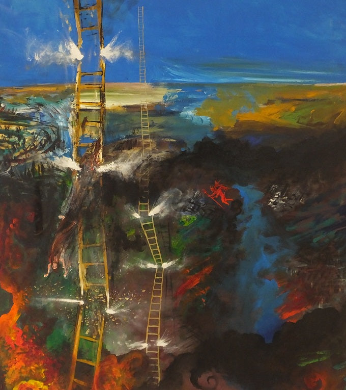 Image of Imploding Ladders by Colin McGookin RUA