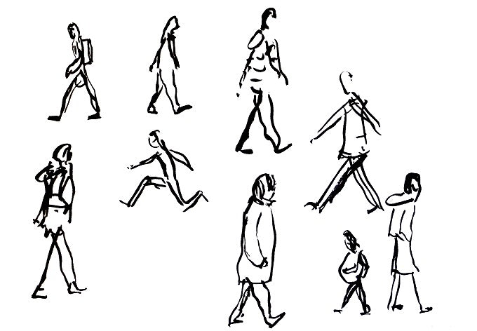 Image of The Pedestrians 11 by Gary Shaw 