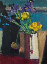 Load image into Gallery viewer, Image of Irises against Sea by Brian Ballard RUA
