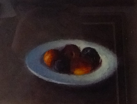 Image of Peaches on a Plate II by Frank Eyre 