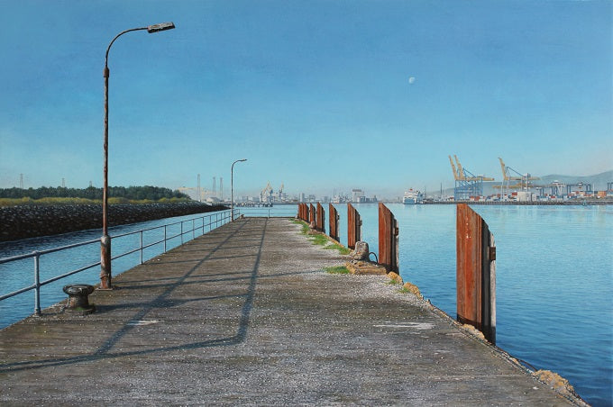 Image of Disused Pier, Belfast Harbour by John Coffey 