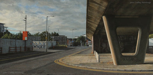 Image of Station Road and Bridge End Flyover by John Coffey 