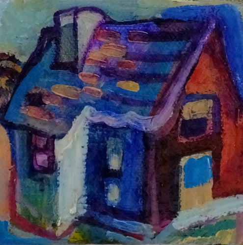 Image of Blue Roof by Rosie McGurran RUA